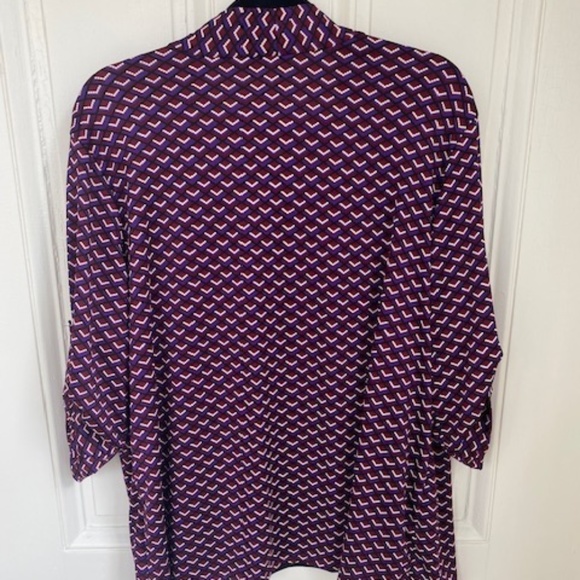 NWT NY Collection Woman Blouse, Sz 1X - Picture 2 of 4